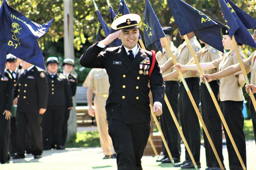 RNA-graduate-walking-with-salute RNA-graduate-walking-with-salute